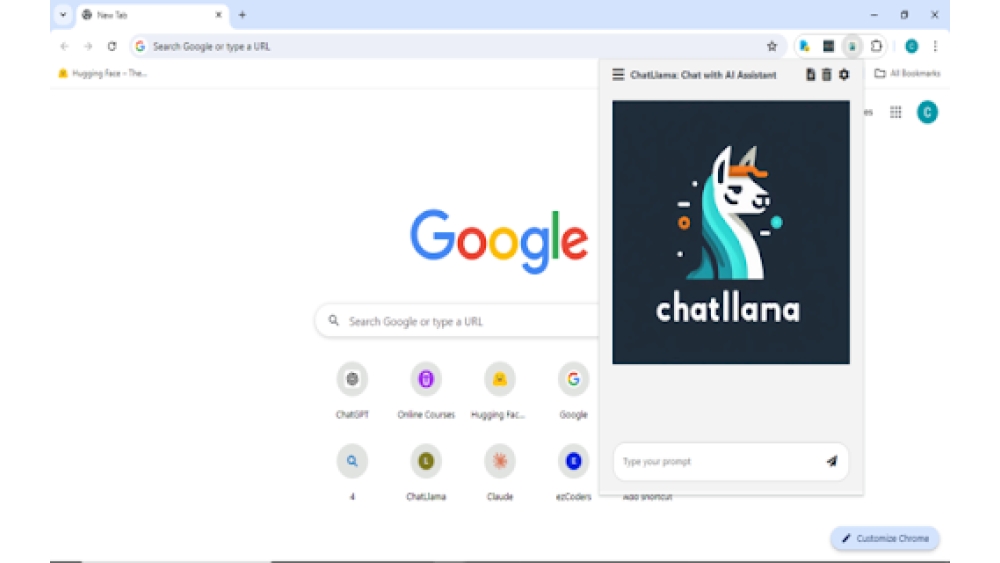 ChatLlama - Chrome Extension
