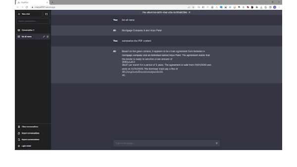 ChatPDF007 - Chrome Extension