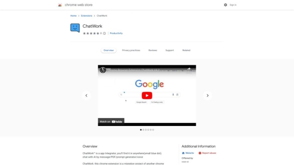ChatWork™ - Chrome Extension