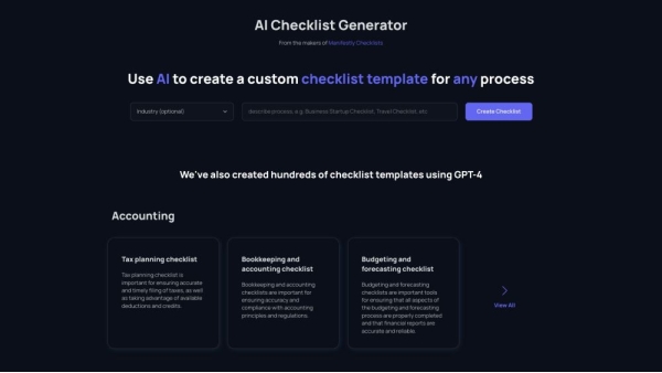 Checklist Generator