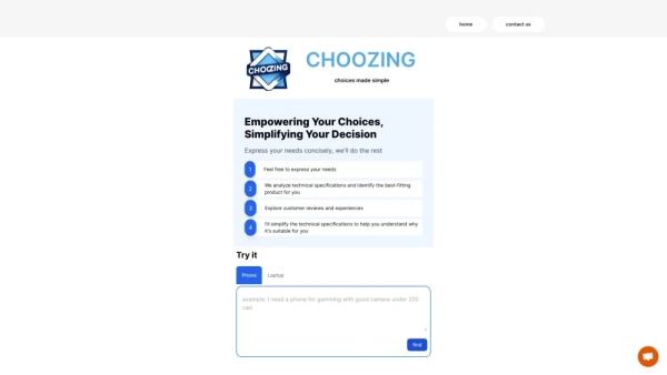 Choozing