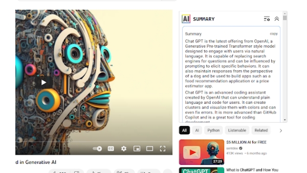 Chrome Extension for Summarizing Long-Form Content - Chrome Extension