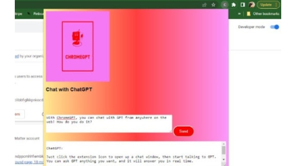ChromeGPT - Chrome Extension