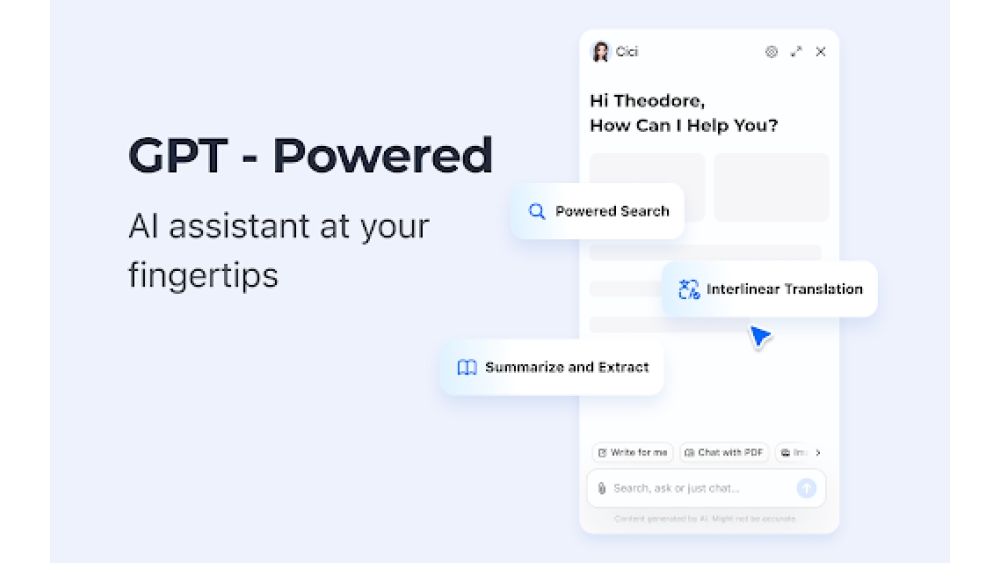 Cici - Chrome Extension
