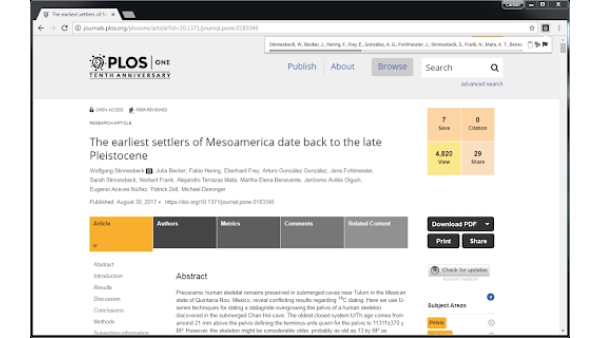 Citeclops - Chrome Extension