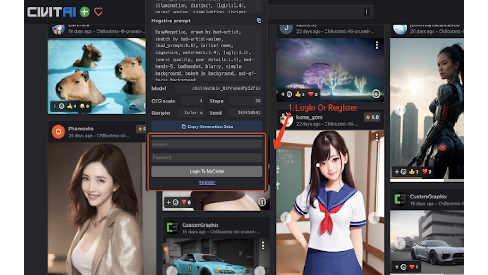Civitai - Chrome Extension