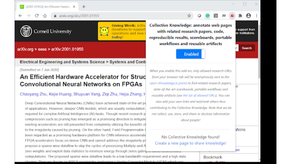 cKnowledge Browser Extension - Chrome Extension