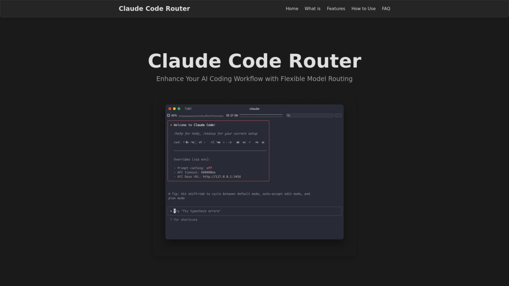 Claude Code Router