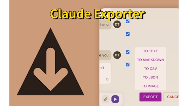 Claude Exporter - Chrome Extension