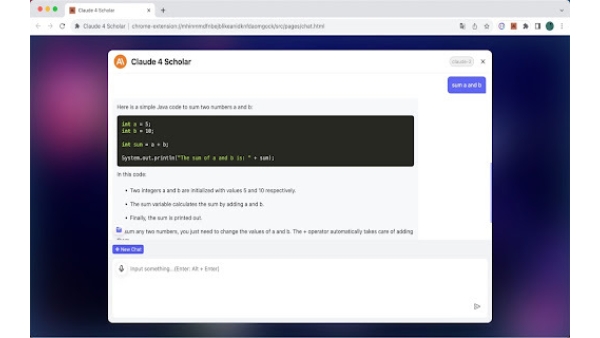 Claude Scholar - Chrome Extension