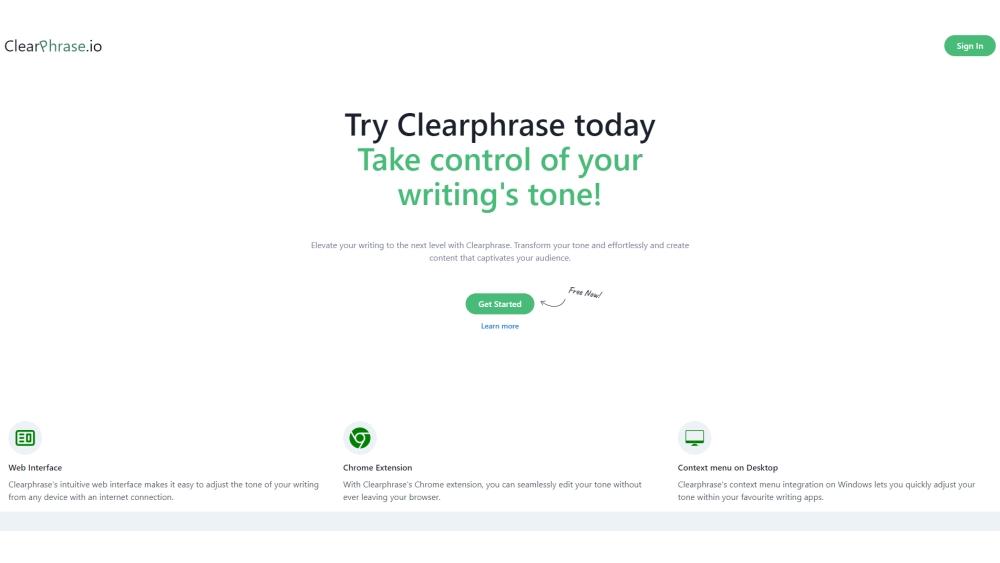 Clearphrase