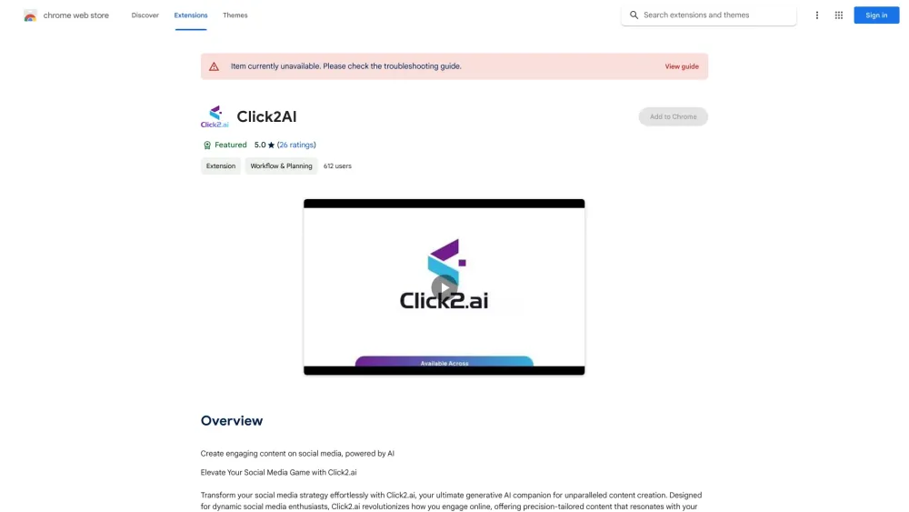 Click2.ai - Chrome Extension