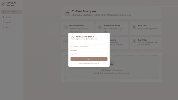 Coffee AI Tracker