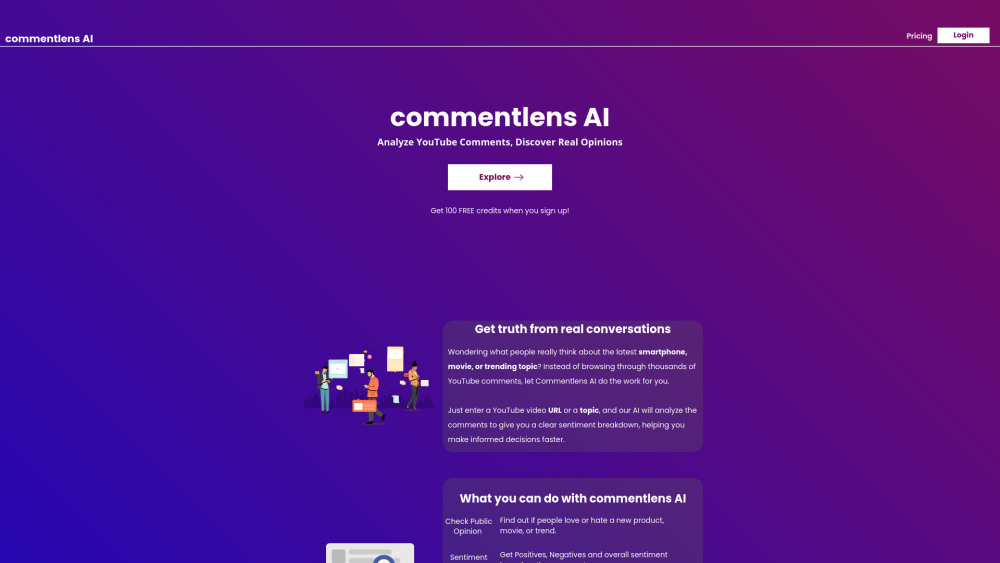 Commentlens AI