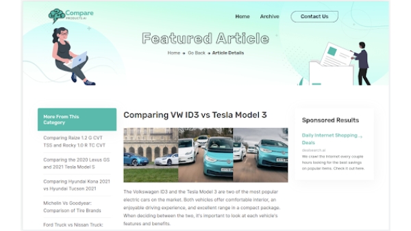 CompareProducts.ai - Chrome Extension
