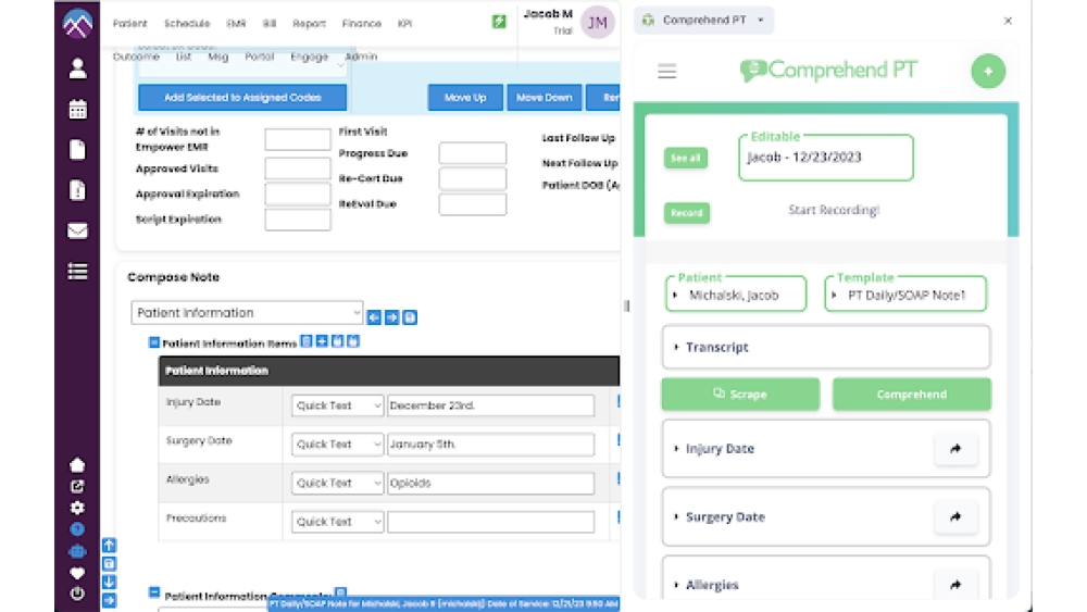 Comprehend PT - Chrome Extension