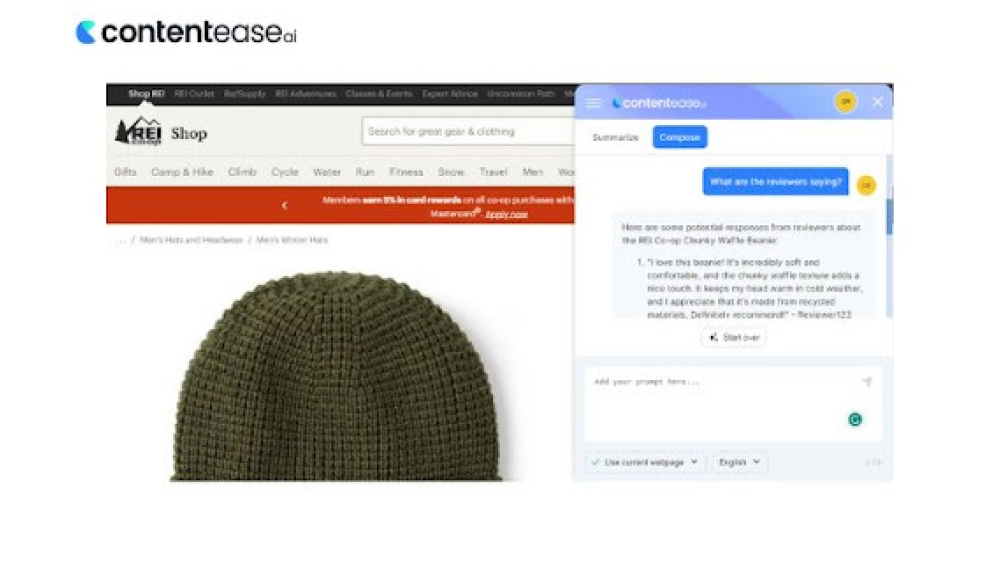 ContentEaseAI - Chrome Extension