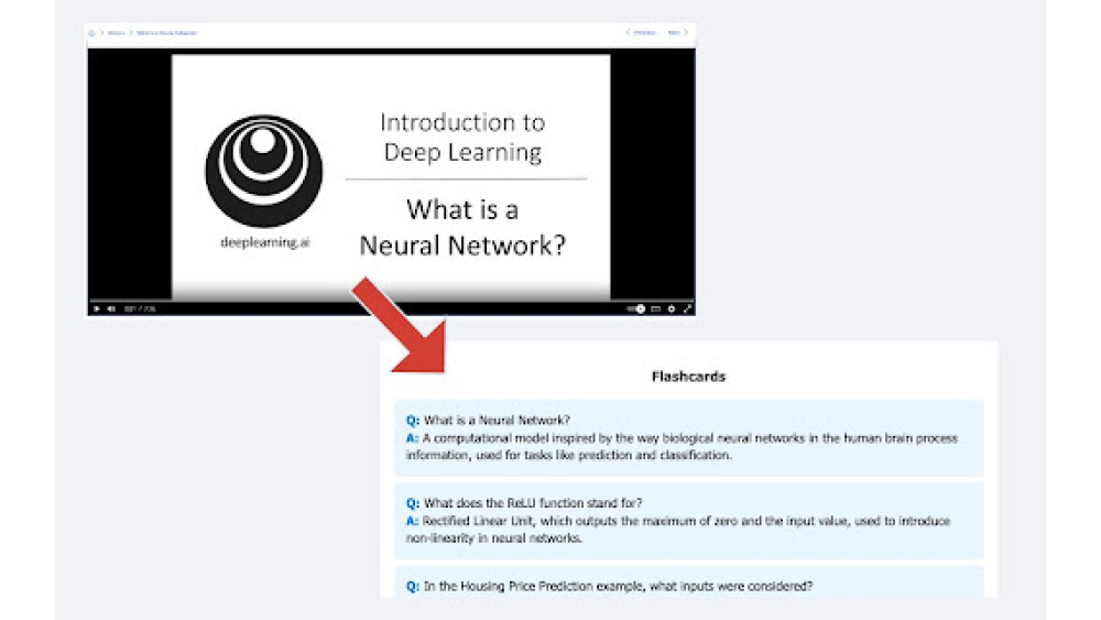 Coursera Flashcards - Chrome Extension