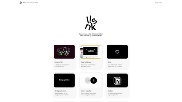 Creative Tools & Links