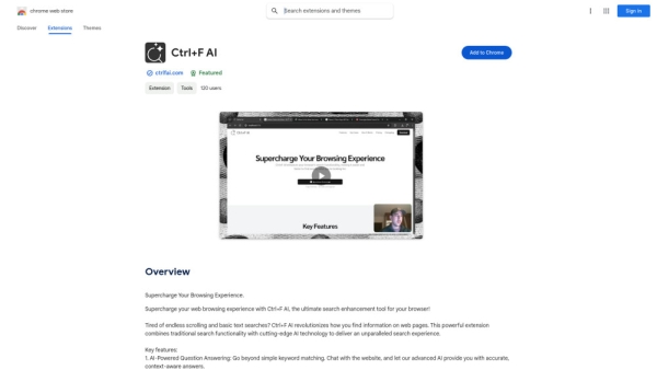 Ctrl+F AI - Chrome Extension