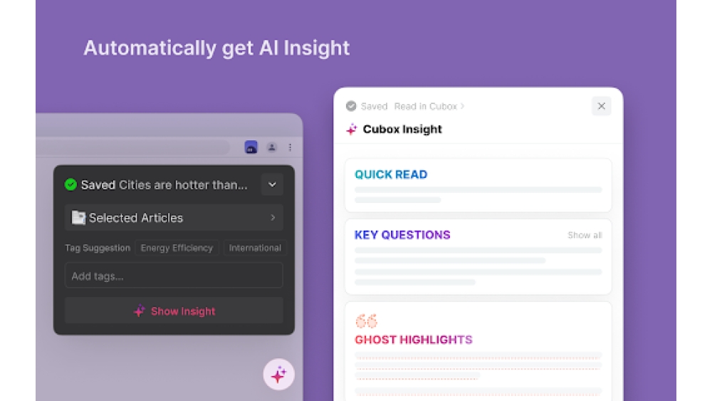 Cubox - Chrome Extension