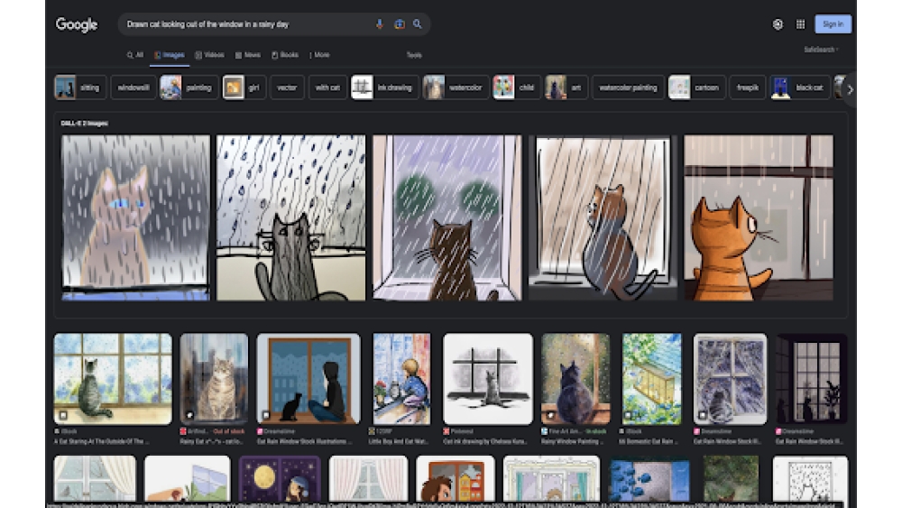 DALL-E 2 Google Extension - Chrome Extension