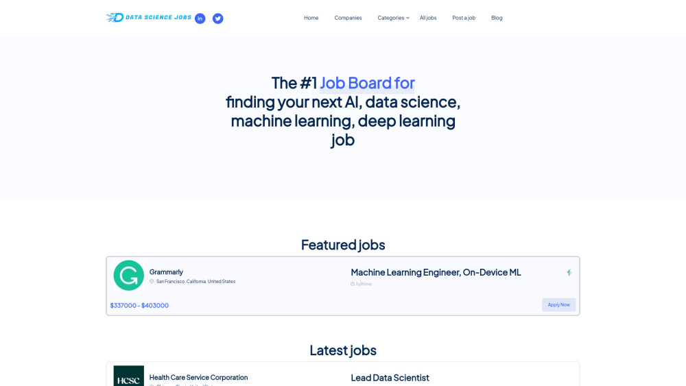 DataScienceJobs.com