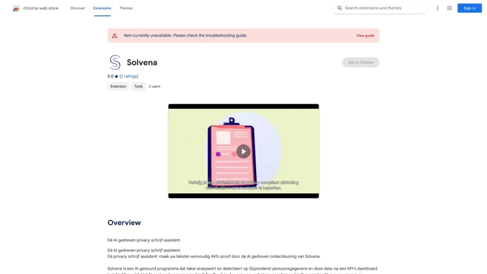 Dé AI gedreven privacy schrijf assistent - Chrome Extension