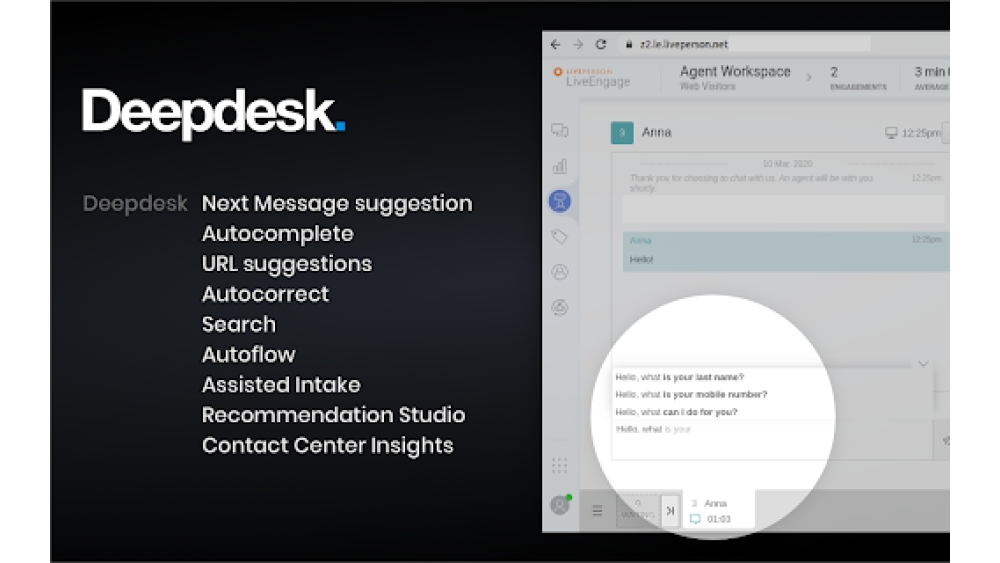 Deepdesk - Chrome Extension