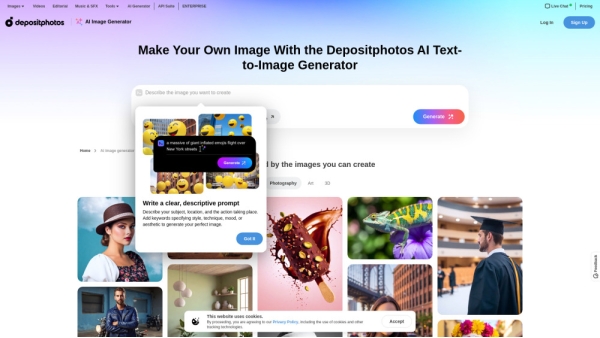 Depositphotos AI Image Generator