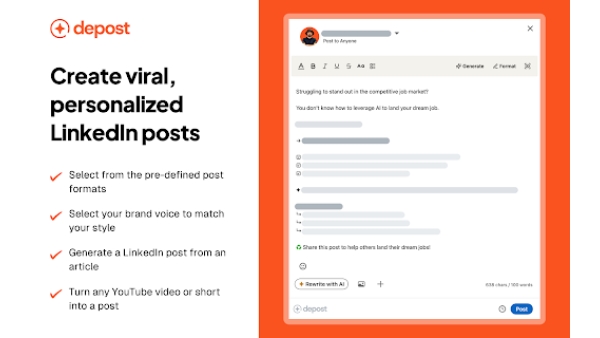 Depost AI - Chrome Extension