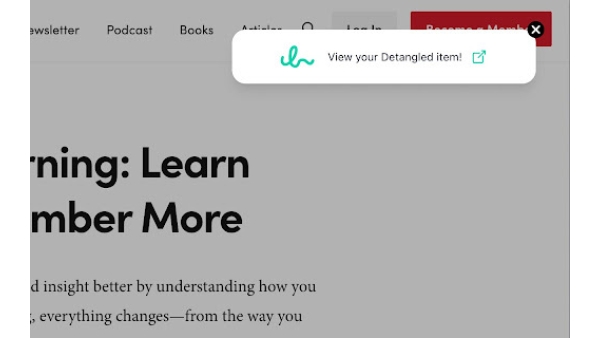 Detangle.ai - Chrome Extension