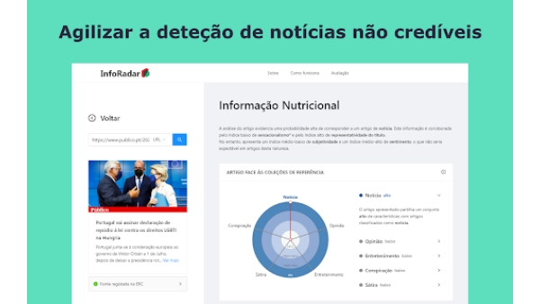 Detecção de Notícias Não Credíveis - Chrome Extension