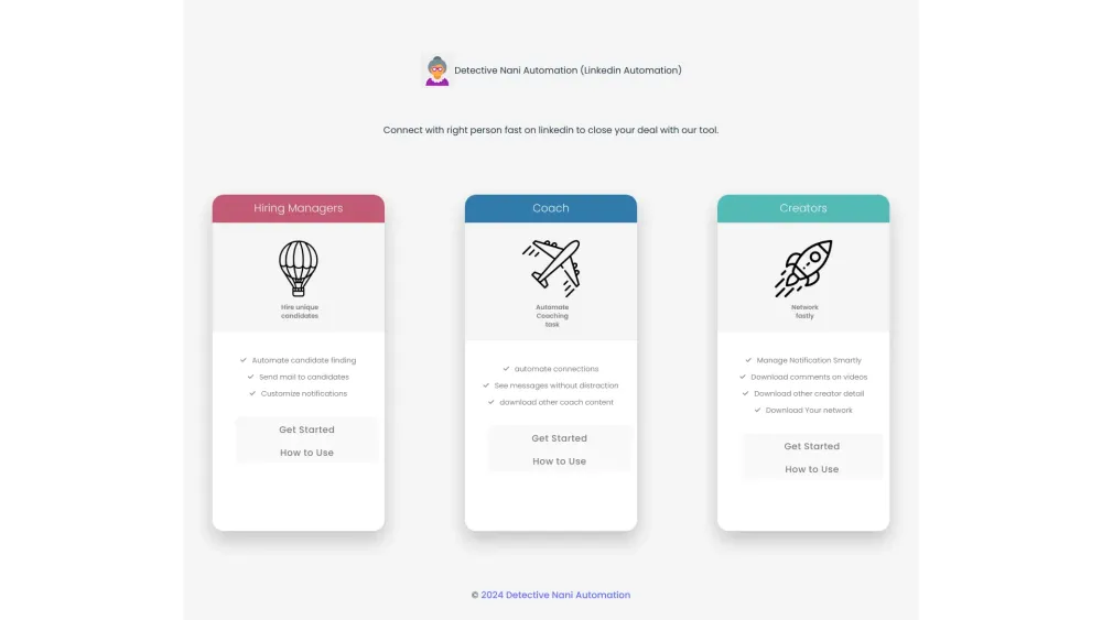 Detective Naani Automation