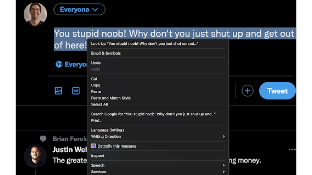 Detoxify Social - Chrome Extension