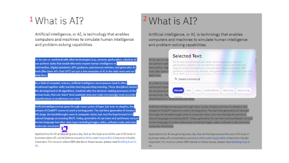 Deus AI - Chrome Extension
