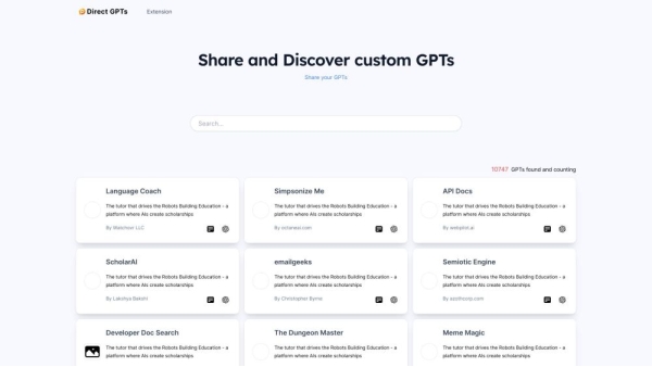 DirectGPTs