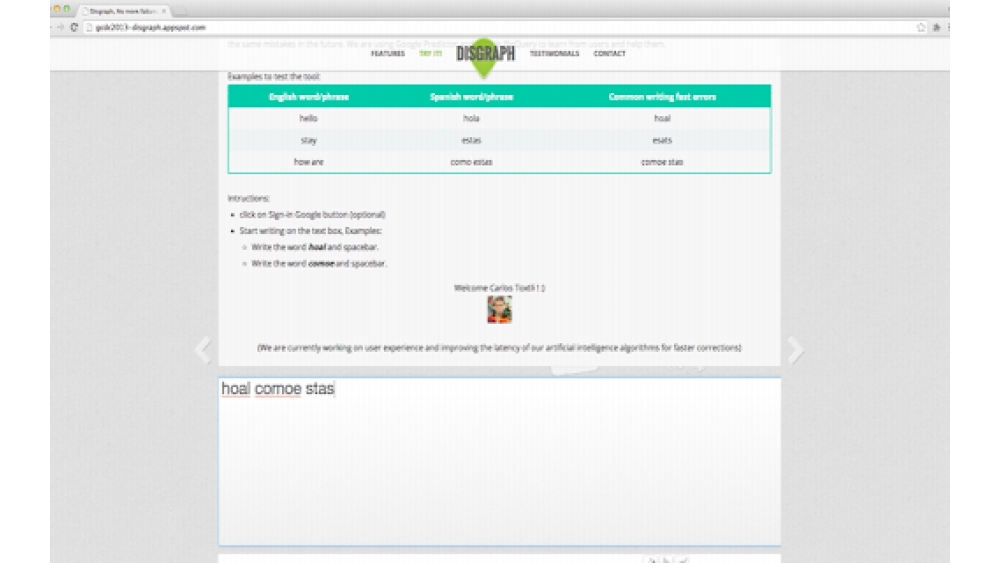 Disgraph - Chrome Extension
