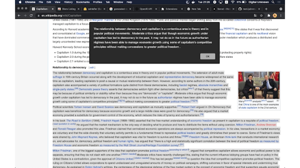 DistilBERT CNN News Summarizer - Chrome Extension