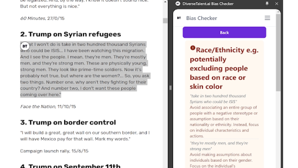 DiverseTalent.ai - Chrome Extension