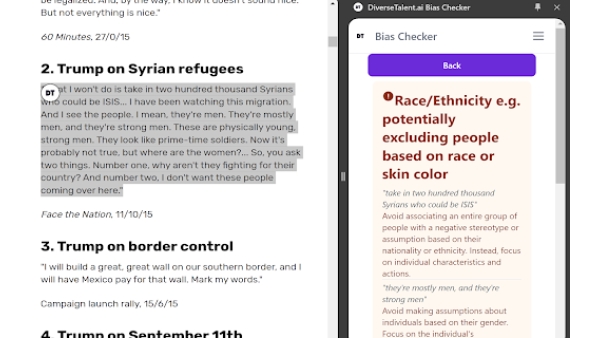 DiverseTalent.ai - Chrome Extension