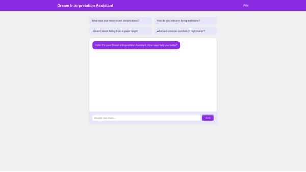 Dream Interpreter