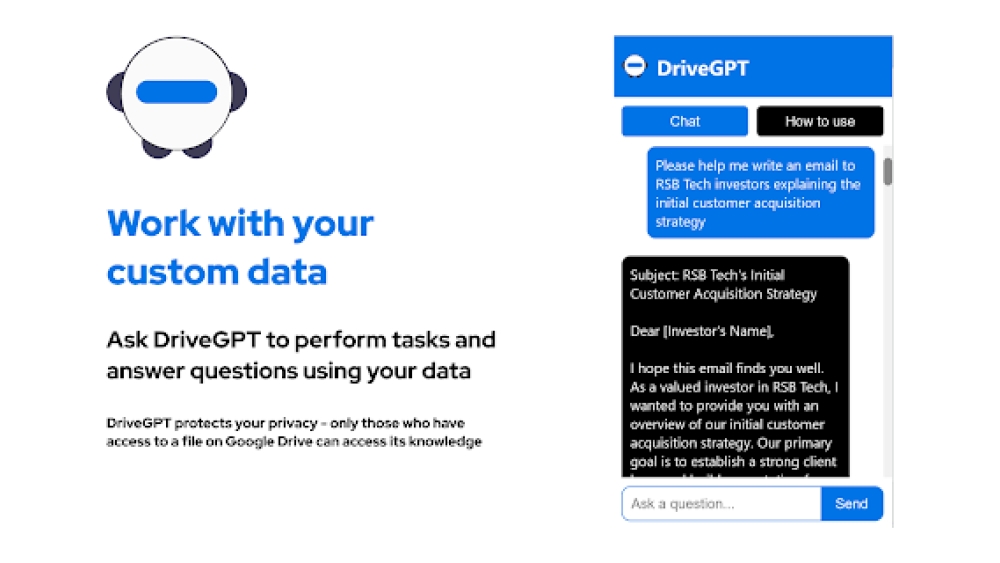 DriveGPT - Chrome Extension