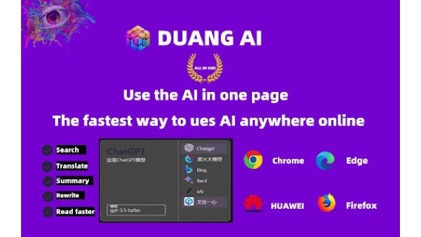 DUANG AI TAB - Chrome Extension