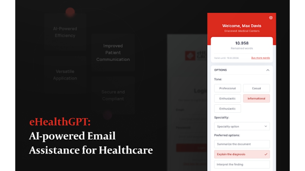 eHealthGPT - Chrome Extension