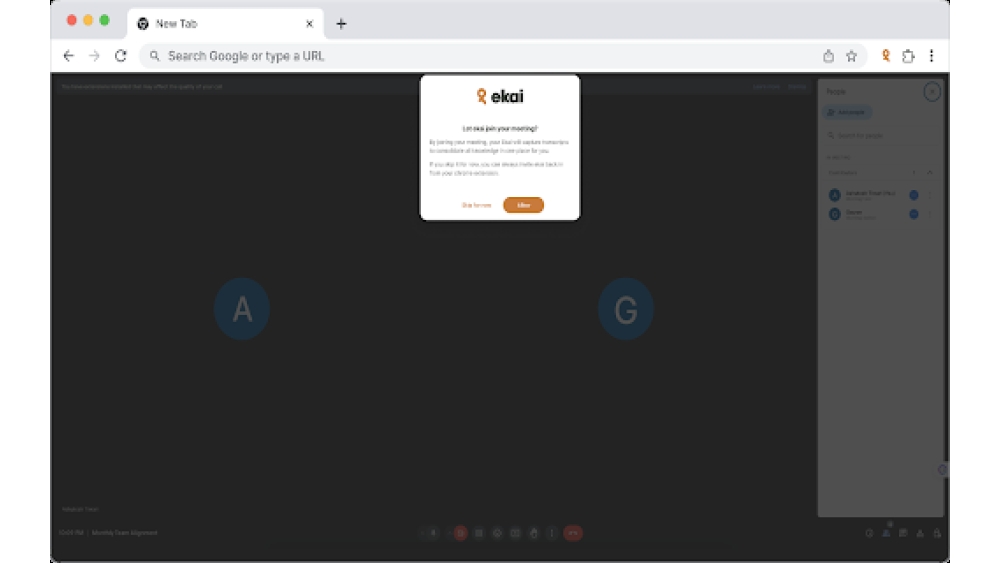 Ekai - Chrome Extension