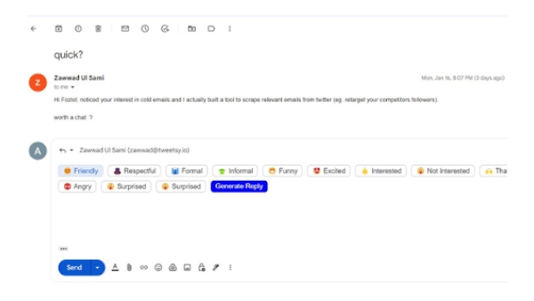 Email Assistant Extension - Chrome Extension