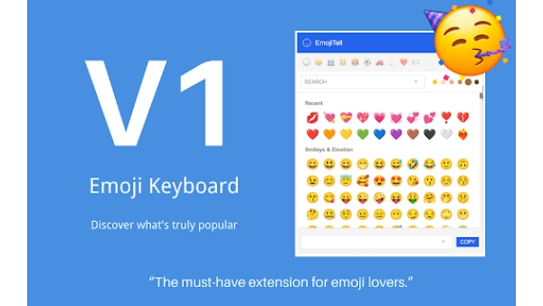Emoji Keyboard - Chrome Extension