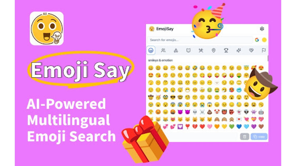 Emoji Say - Chrome Extension