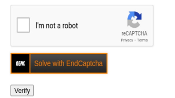 End Captcha - Chrome Extension